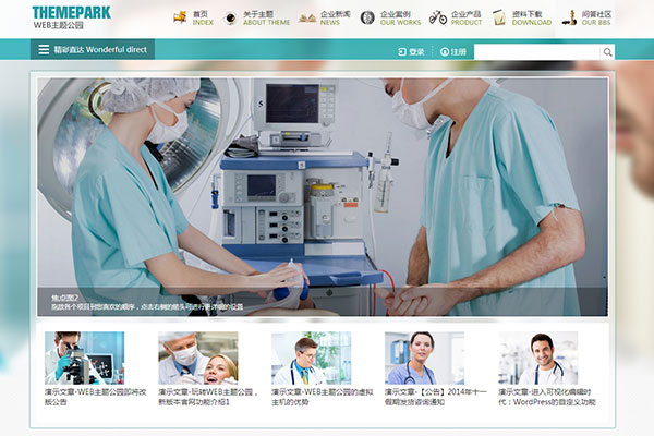 高级企业自适应网站